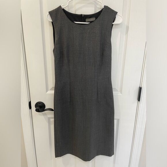 Christina Gavioli Wool Blend Gray Pencil Dress Jacket Suit Women’s Size 8 US - Picture 4 of 12